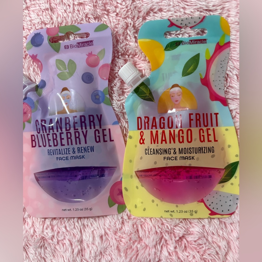 Miracle Face Mask Set - Purple and Yellow